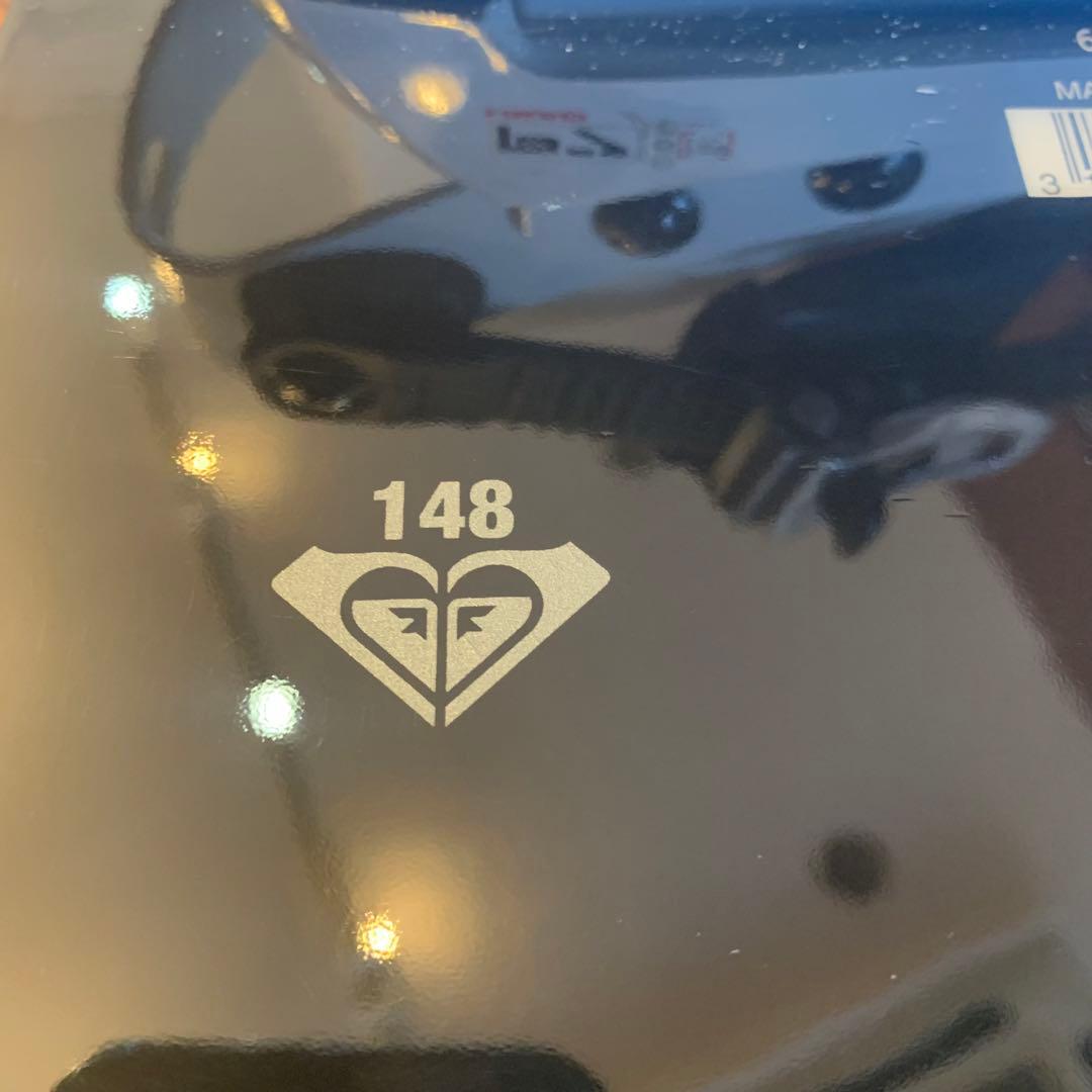 送込！ROXY 148 RIDE 24cm レディーススノーボードデビューセット