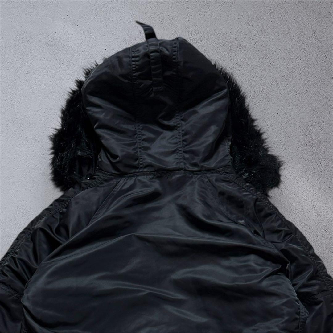 未使用級 ALPHA INDUSTRIES アルファインダストリーズ N3B 黒