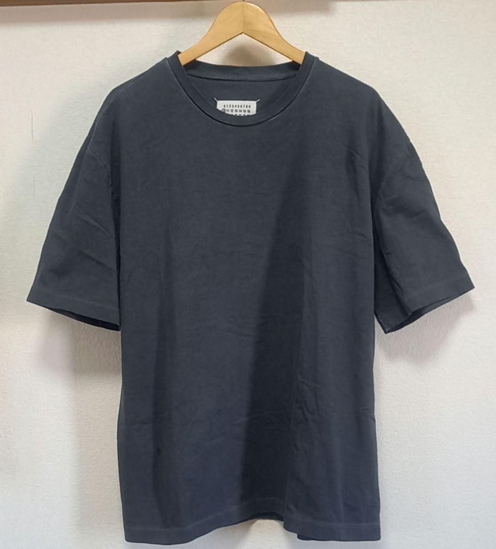 正規品　マルジェラ　ガーメントダイ　Tシャツ　墨黒　オーバーサイズ　44