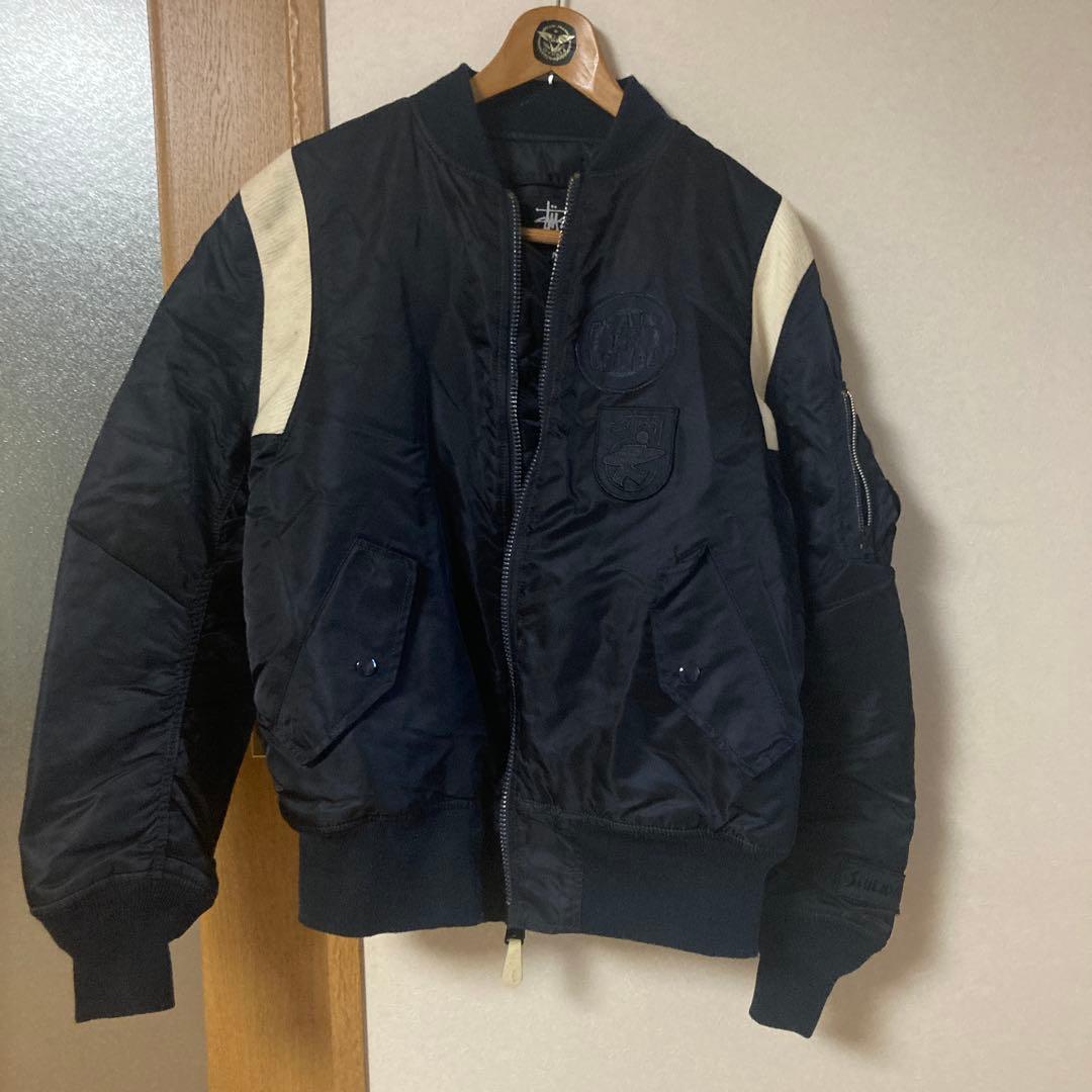 stussy×Alpha 25周年MA-1