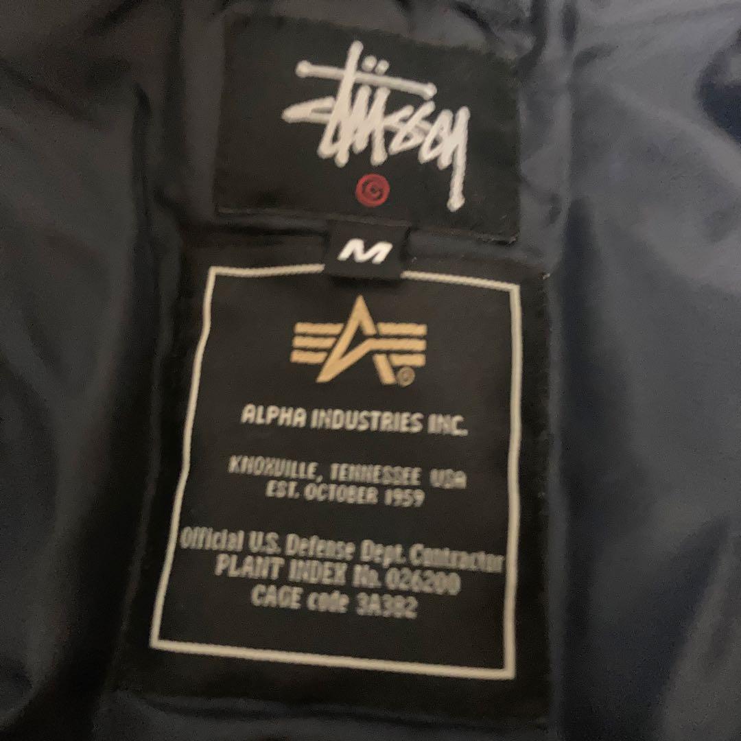 stussy×Alpha 25周年MA-1