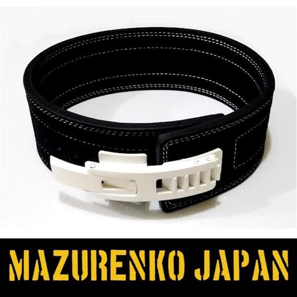 (M)新開発・本牛革アジャスタブルレバーアクションベルト10mm