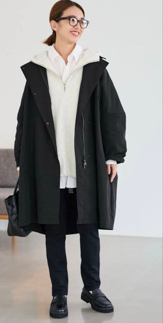 FRAMeWORK 撥水ポンチョトレンチコート　美品⭐︎再値下げ！