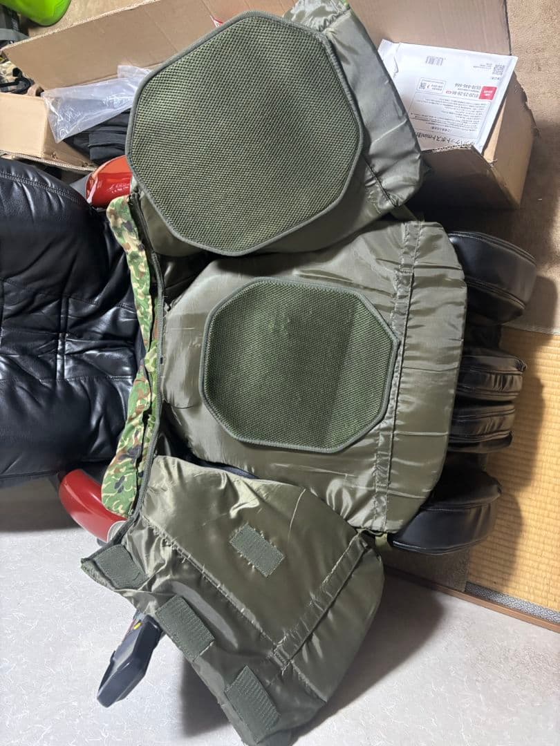 陸上自衛隊 防弾チョッキ2型 (エスアンドグラフ製・複製品)セット