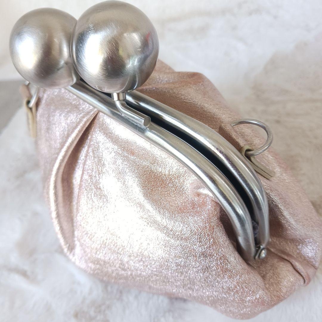 春カラー kawa-kawa カワカワ がま口 ショルダーバッグ ポーチ ミニ