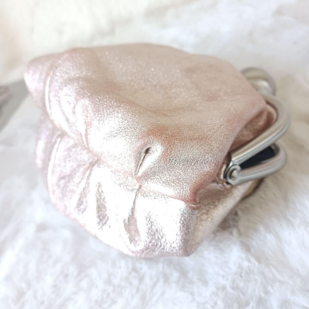 春カラー kawa-kawa カワカワ がま口 ショルダーバッグ ポーチ ミニ