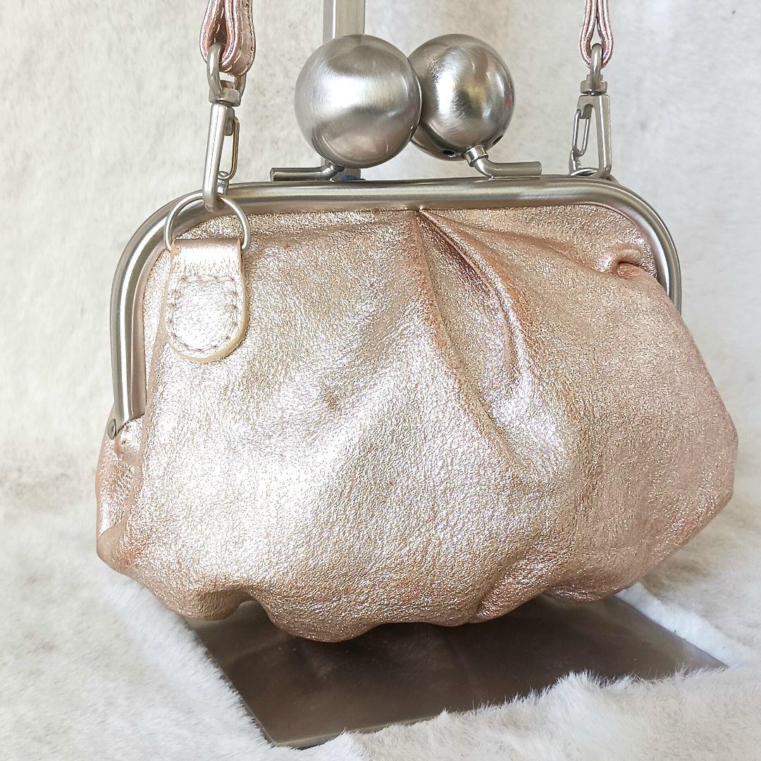 春カラー kawa-kawa カワカワ がま口 ショルダーバッグ ポーチ ミニ