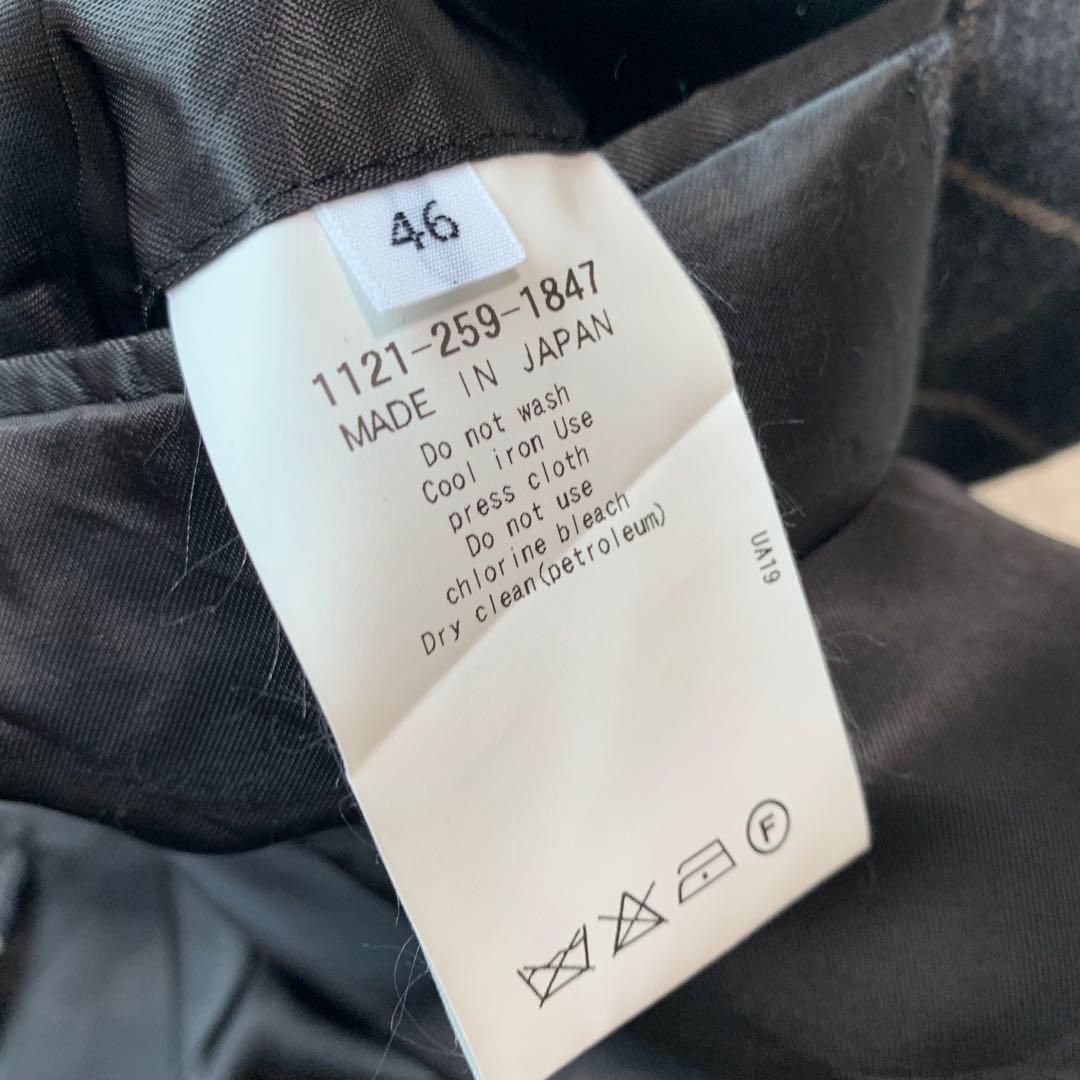 District UNITED ARROWS フランネル セットアップ スーツ