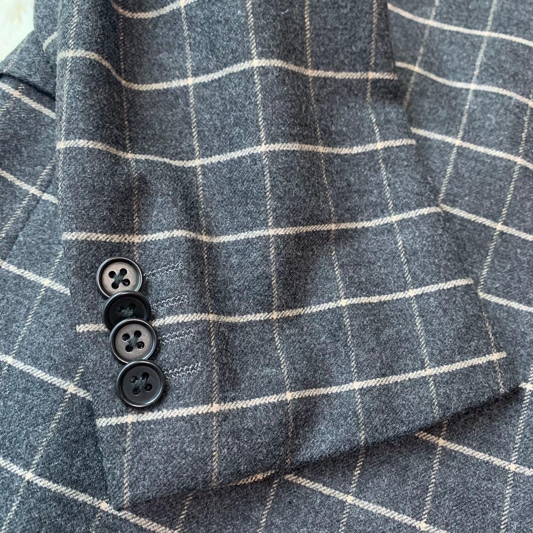 District UNITED ARROWS フランネル セットアップ スーツ