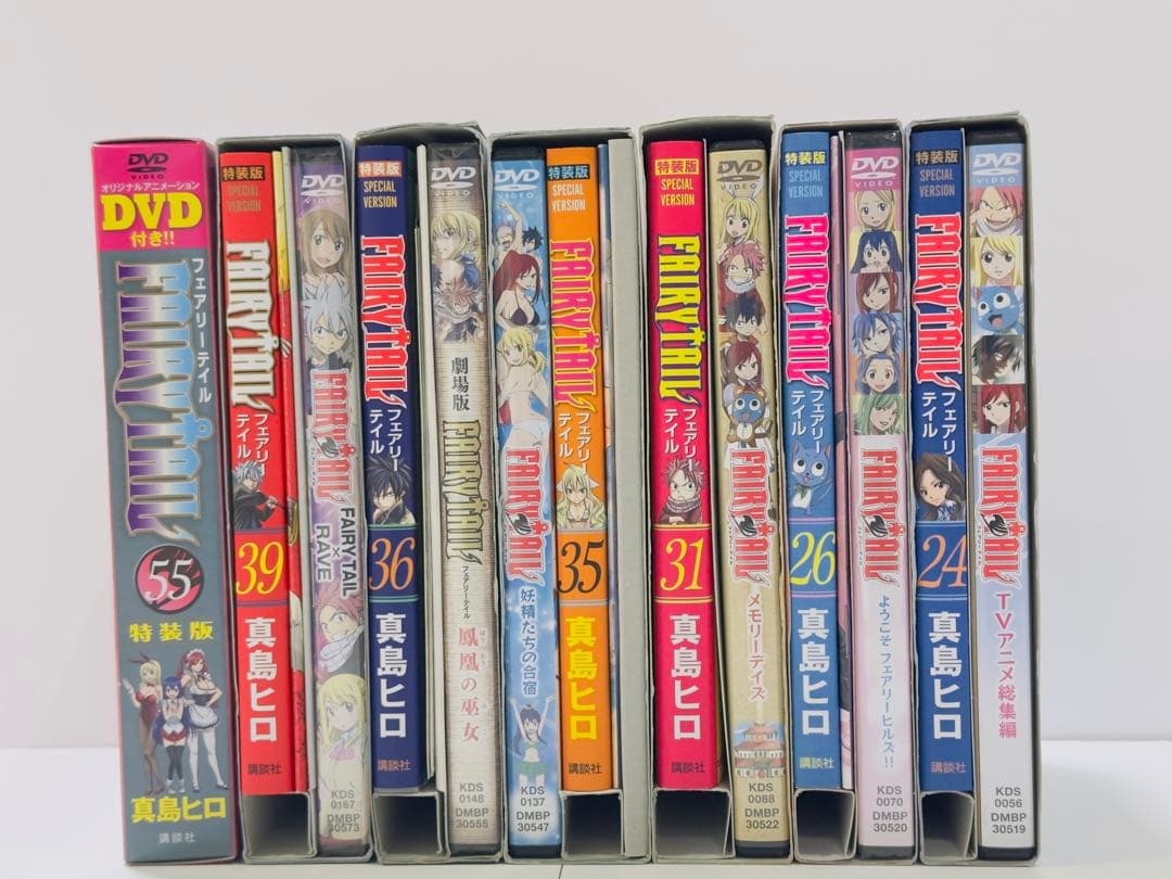 FAIRY TAIL 24.26.31.35.36.39.55巻 特装版　7冊