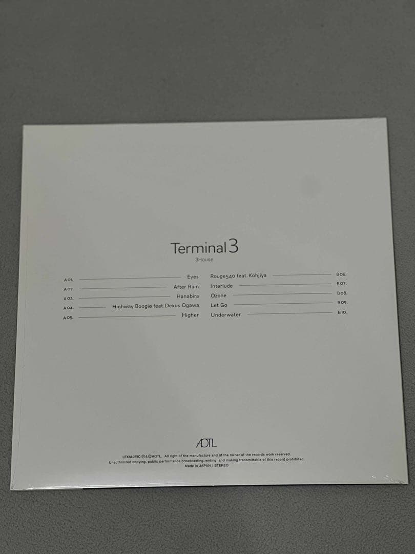 3house TERMINAL3 マンハッタンレコード
