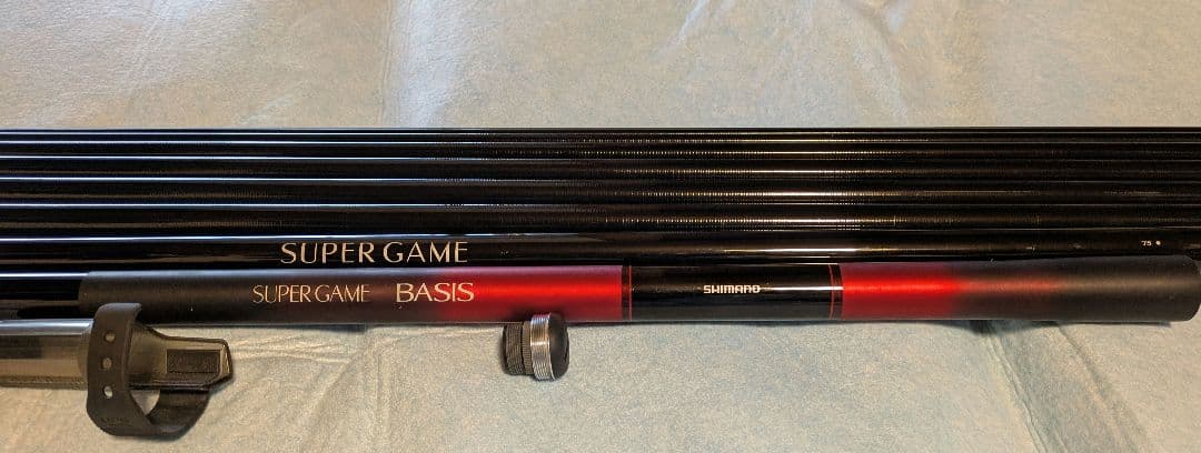 シマノ　スーパーゲームベイシス　MH75-80ZP　本流竿
