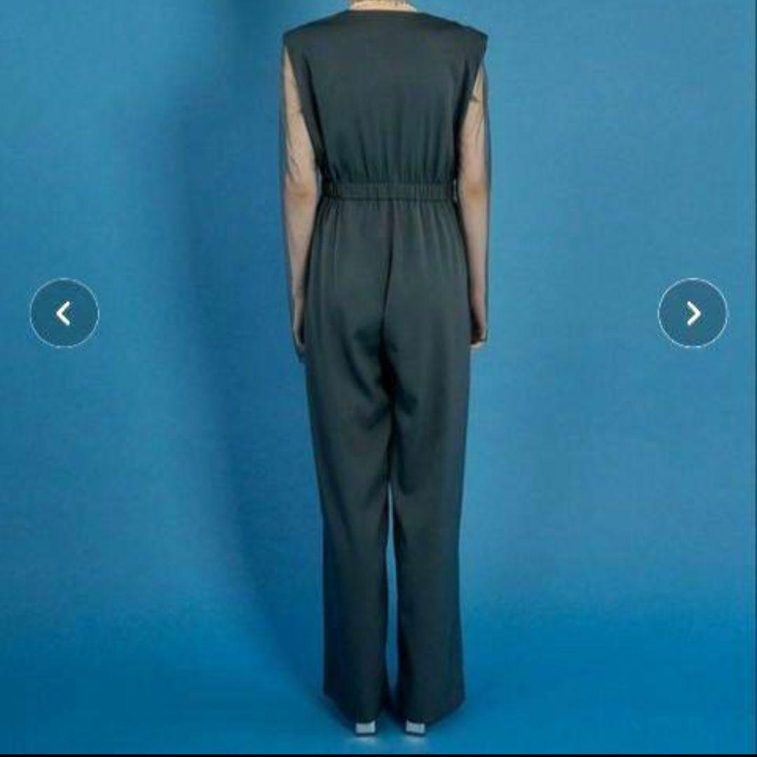 niana / et.UNiVER スタンドアウトカラー パンツドレス 結婚式