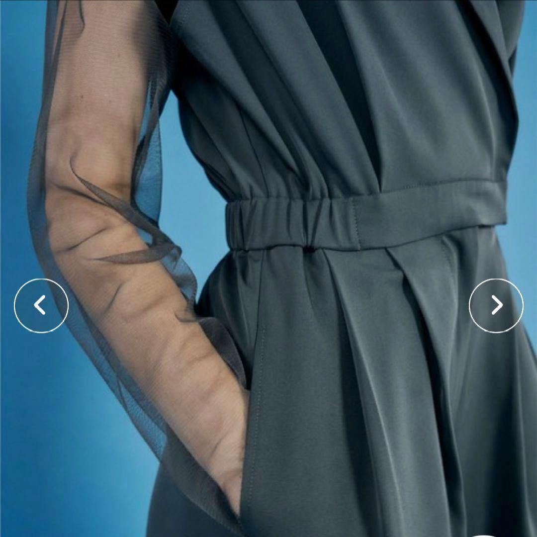 niana / et.UNiVER スタンドアウトカラー パンツドレス 結婚式