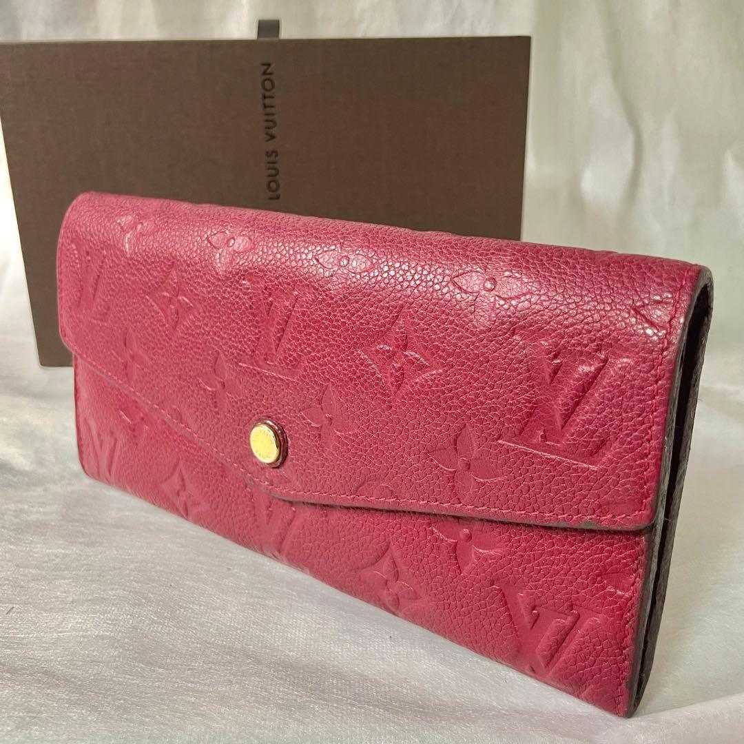 LOUIS VUITTON長財布　モノグラム　アンプラント ポルトフォイユ