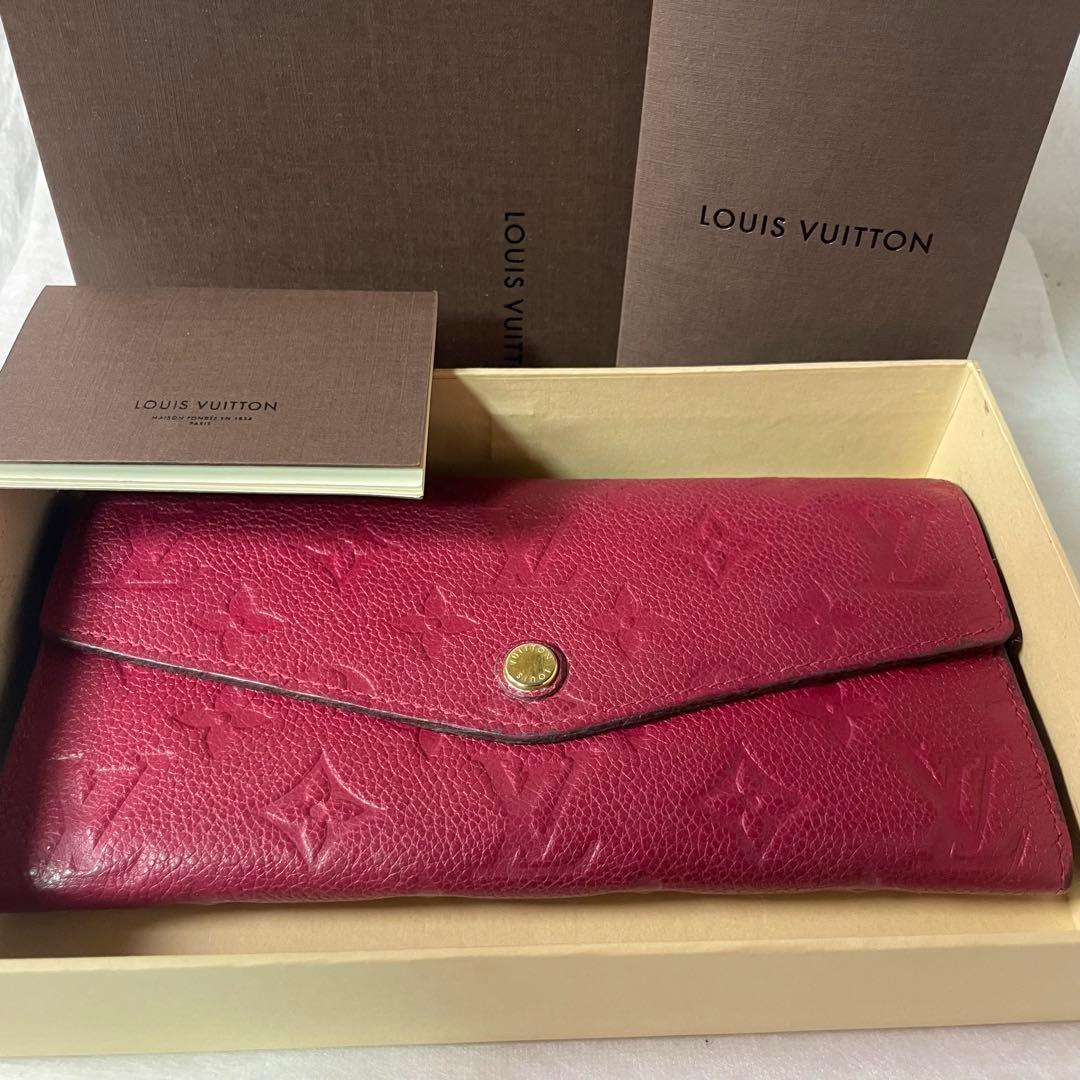 LOUIS VUITTON長財布　モノグラム　アンプラント ポルトフォイユ