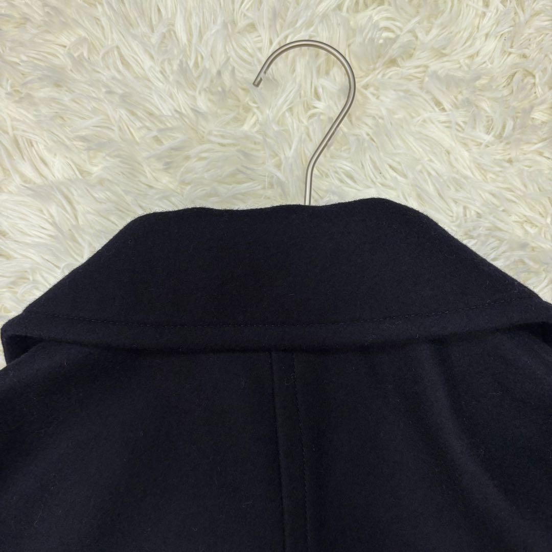 マッキントッシュ✨ショートダブルメルトンコート✨現行品刻印ボタン✨オーバーサイズ