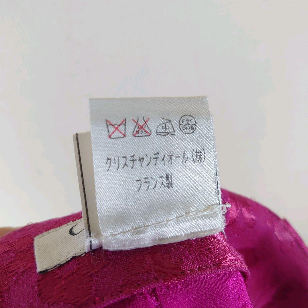 クリスチャンディオール　Boutique タイトスカート 花柄　刺繍 総柄