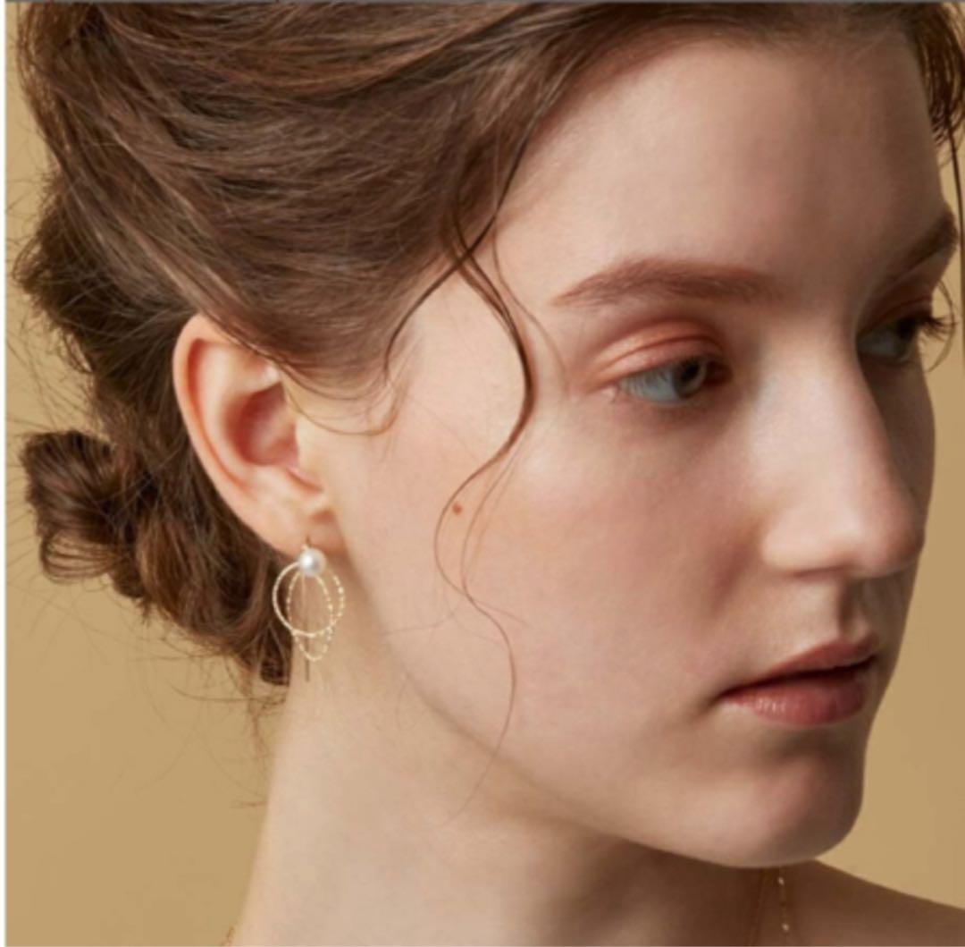 専用　agete アガット ピアス チャーム 10k