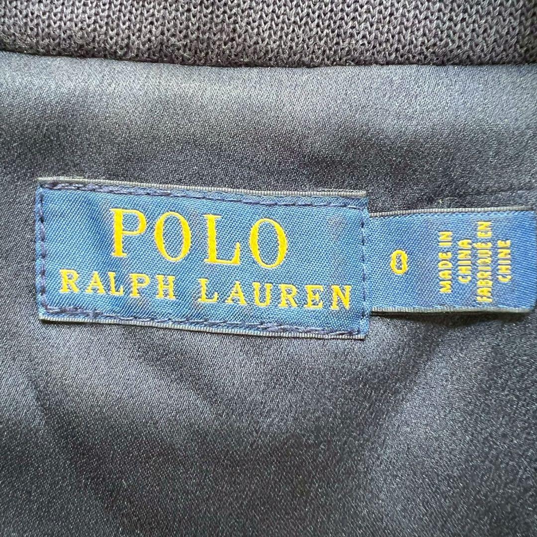 POLO RALPH LAUREN ニット エンブレム刺繍ブレザー ワンブレスト