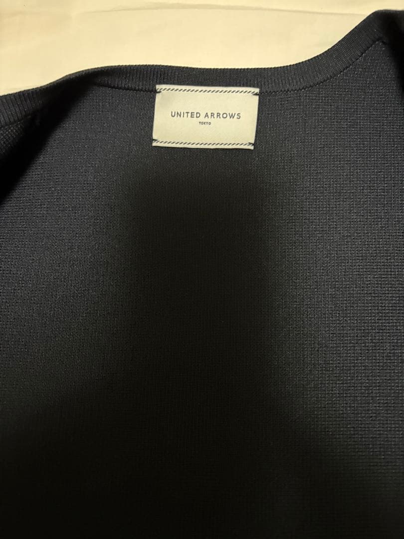 ユナイテッドアローズ　フェイク ファー コンビ ベスト　即完売品