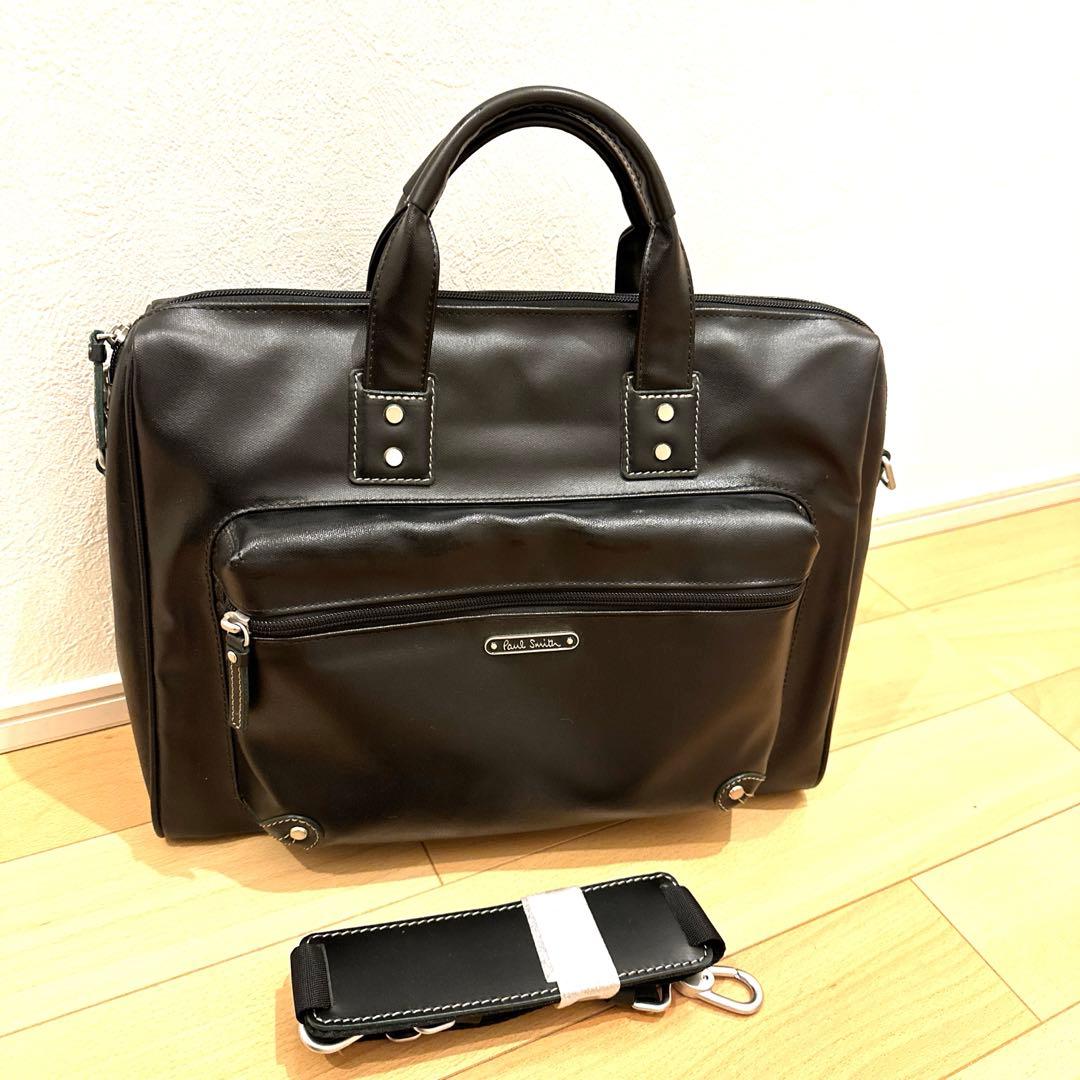 新品未使用　ポールスミス（aceコラボ）ビジネスバッグ　2way 希少