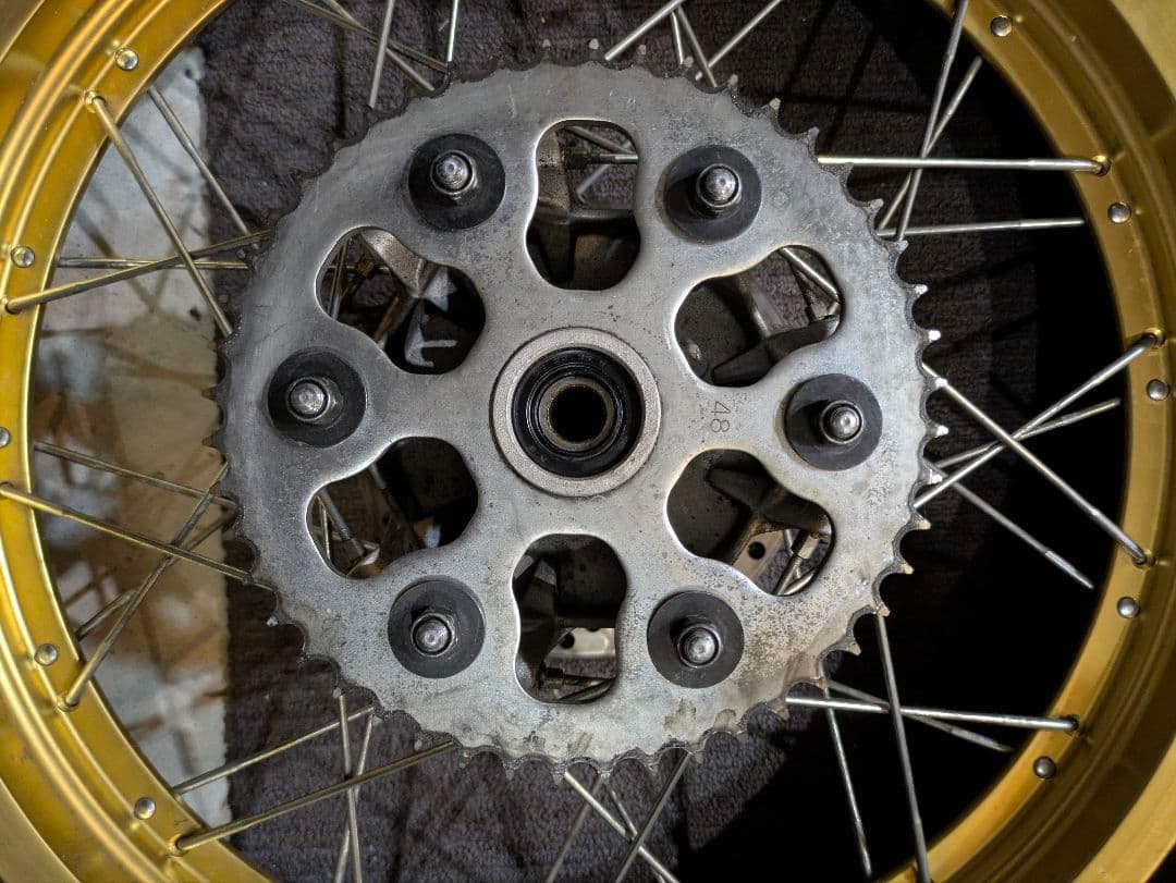 セロー250 　前後ホイール・タイヤセット