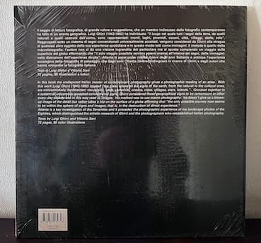 LUIGI GHIRRI ATLANTE【希少・未開封】