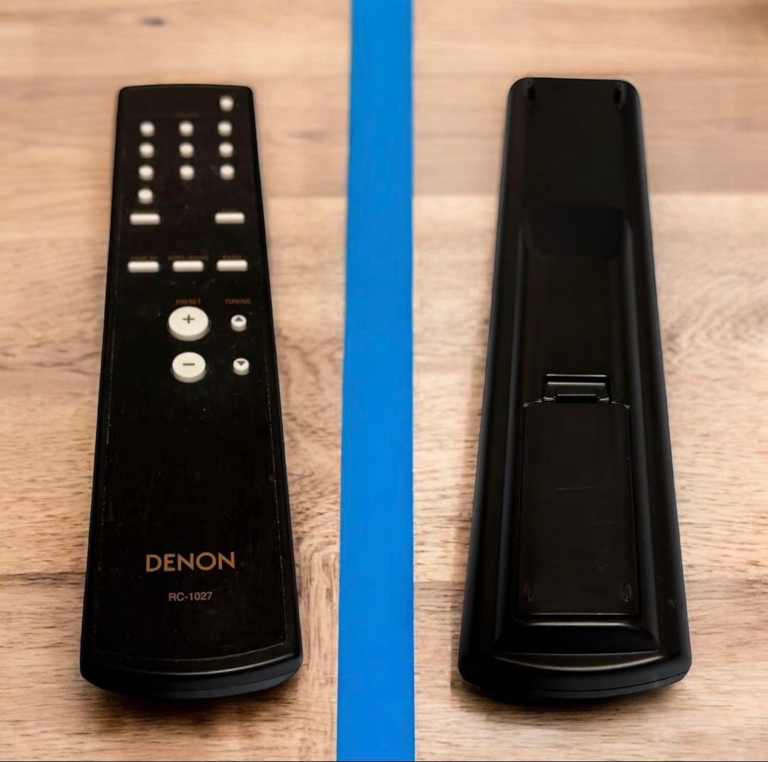 DENON チューナー TU-1500AE ブラック美品 リモコン 取説付き