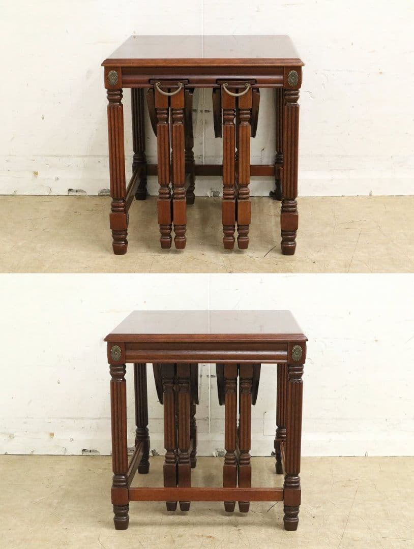 イタリア【ネストテーブル】ヴィンテージ・バタフライテーブル