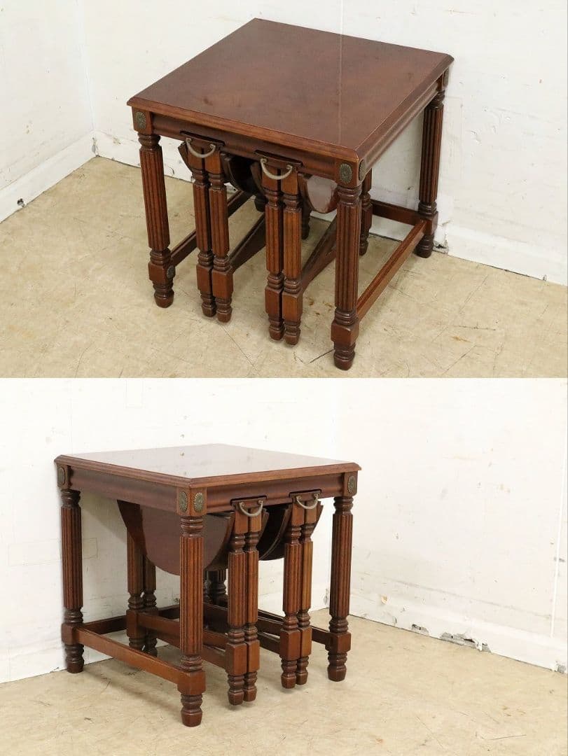 イタリア【ネストテーブル】ヴィンテージ・バタフライテーブル