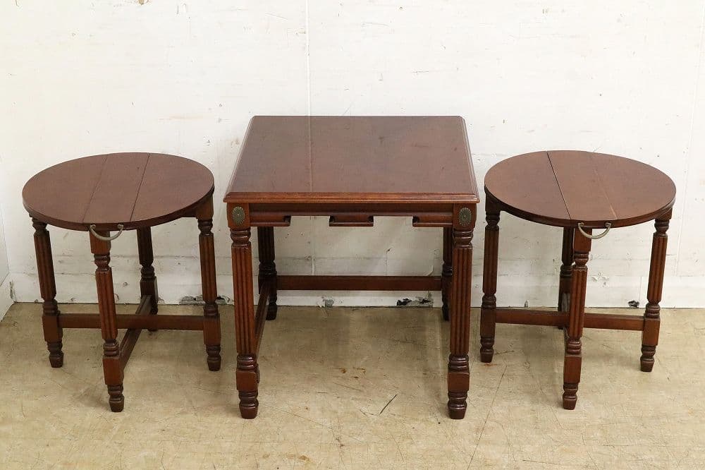 イタリア【ネストテーブル】ヴィンテージ・バタフライテーブル