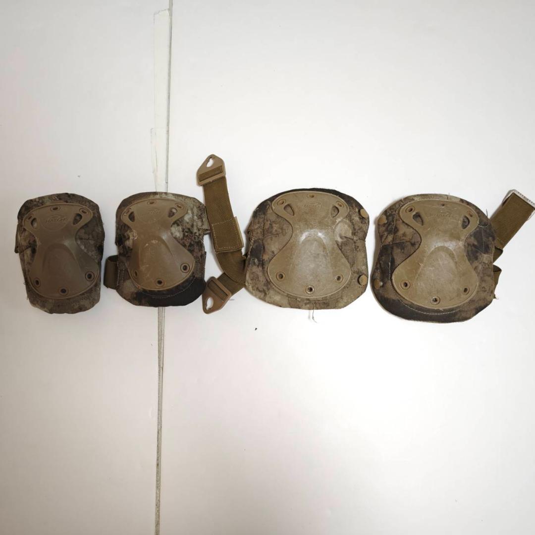 サバイバルゲーム 個人装備 ベスト エルボー&ニーパッド ヘルメット 迷彩服など