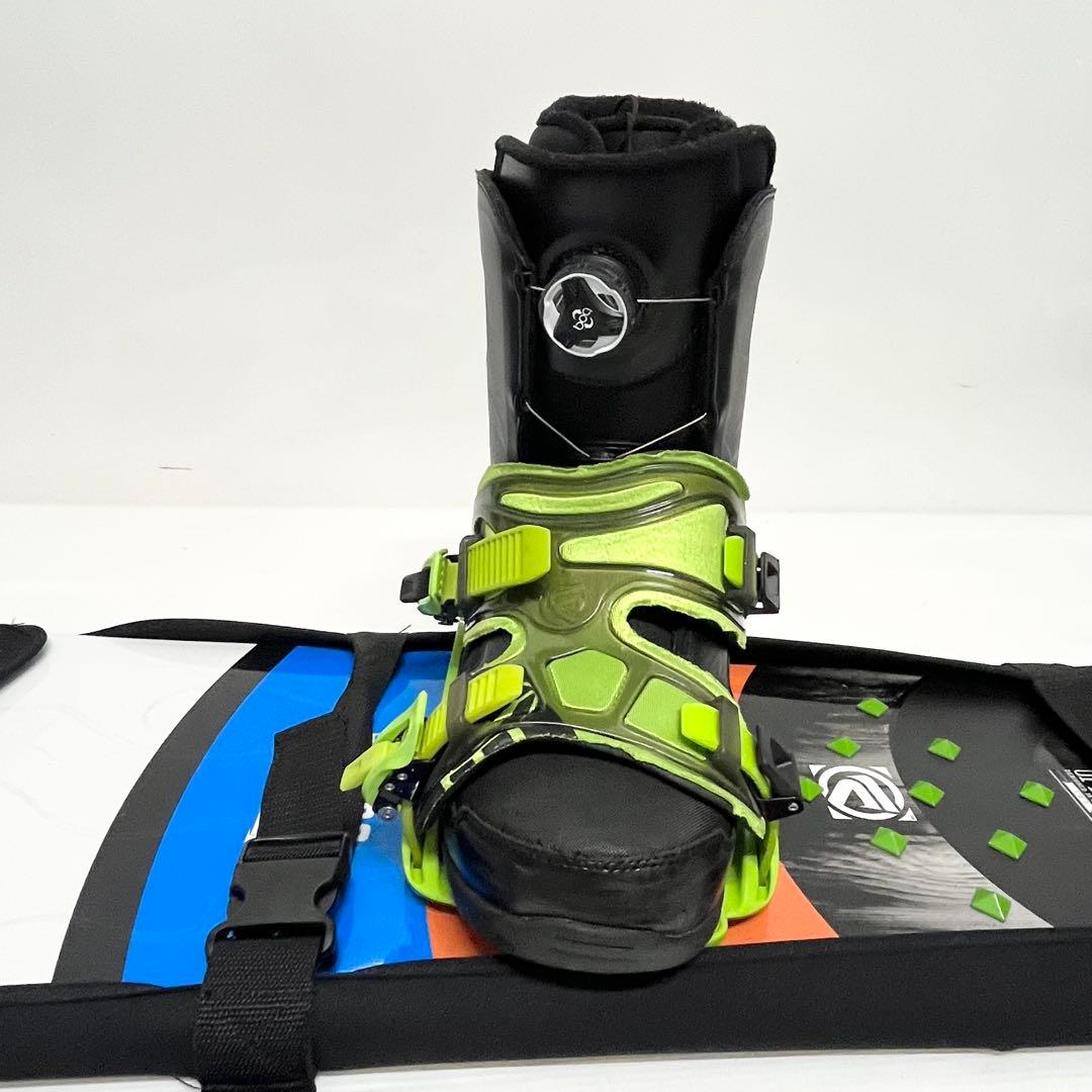 FLOW RIDE スノボセット　フロウ　ライド　スノーボード　3点セット　美品