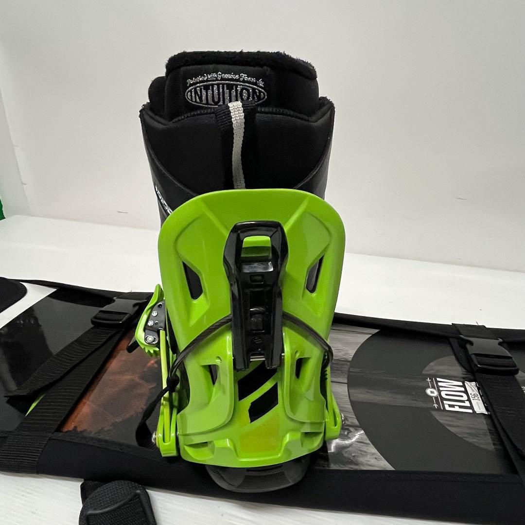 FLOW RIDE スノボセット　フロウ　ライド　スノーボード　3点セット　美品