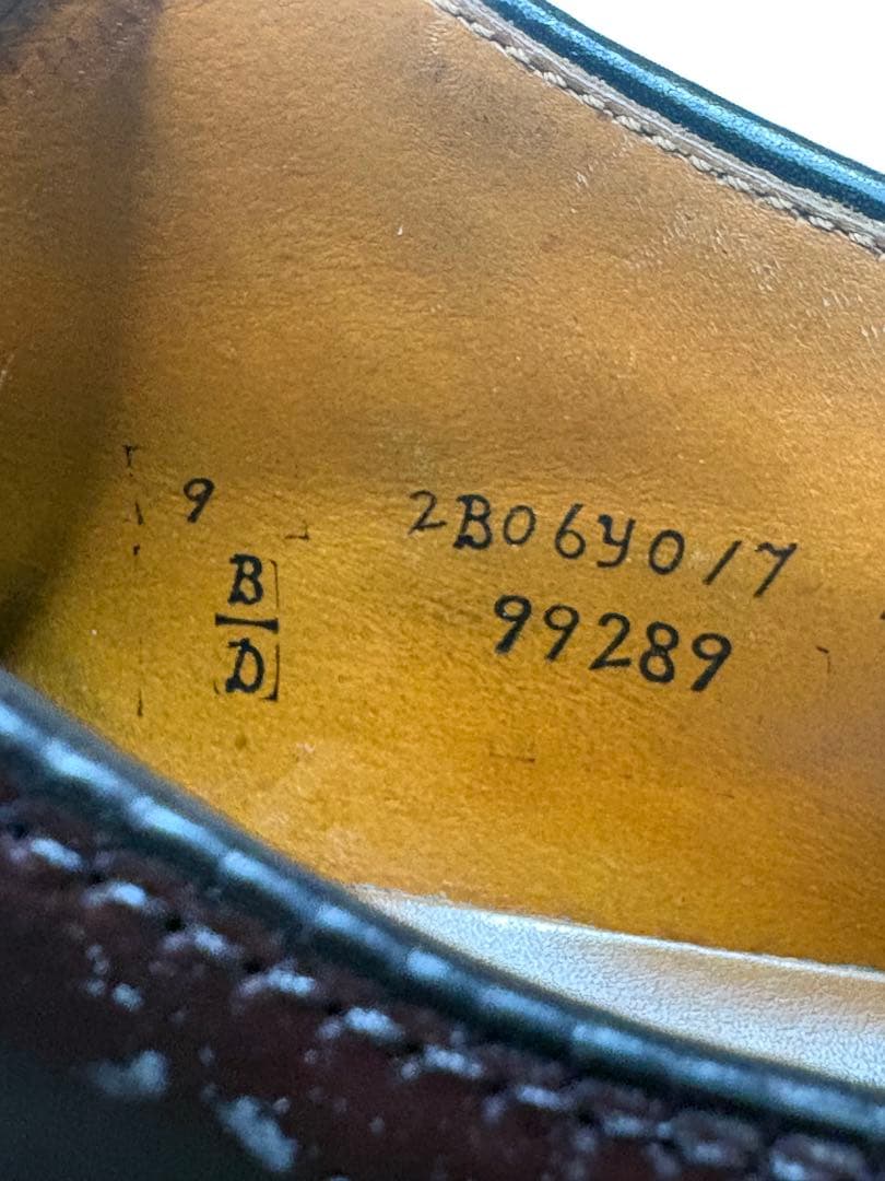 Alden コードバン　バーガンディ　99289