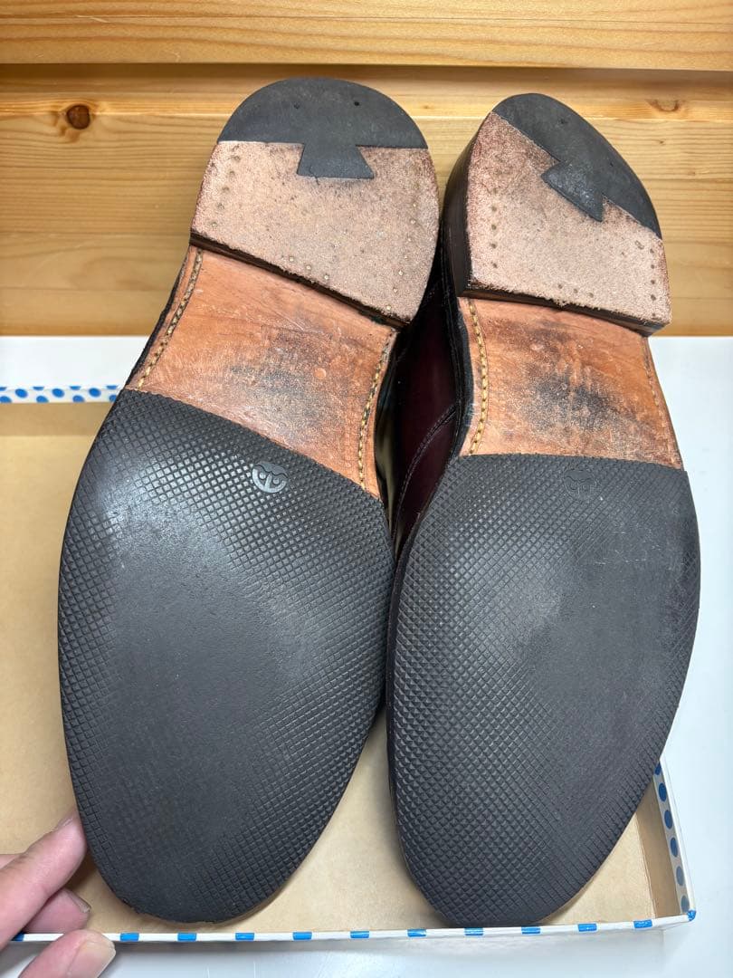 Alden コードバン　バーガンディ　99289