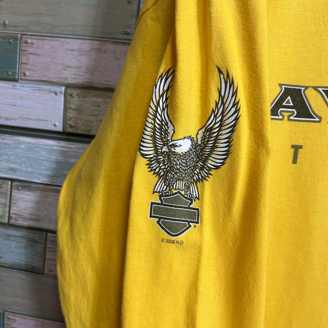 ハーレーダビッドソン　ロンT ビッグプリント