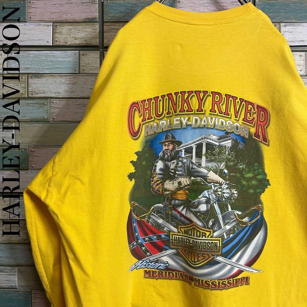 ハーレーダビッドソン　ロンT ビッグプリント