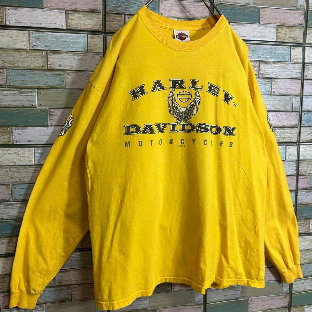 ハーレーダビッドソン　ロンT ビッグプリント