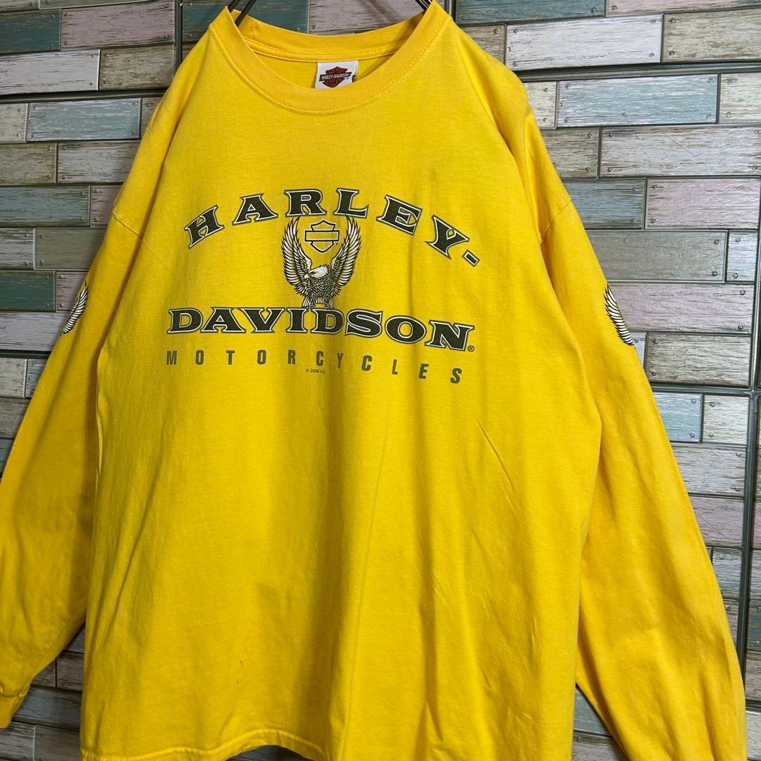 ハーレーダビッドソン　ロンT ビッグプリント