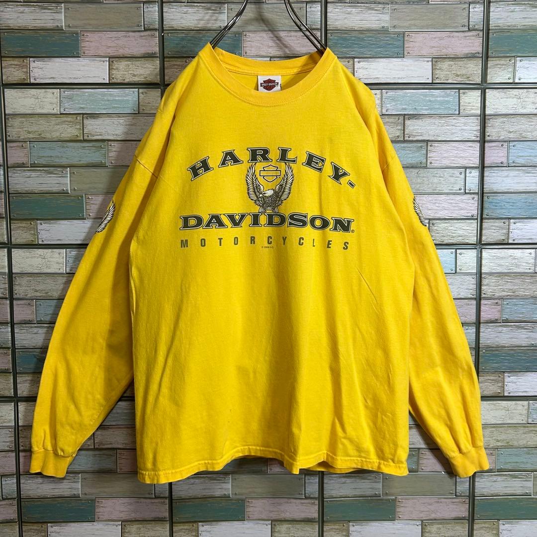 ハーレーダビッドソン　ロンT ビッグプリント