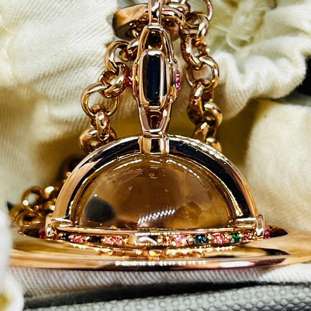 ヴィヴィアン　正規　ピンクゴールド オーブ　ネックレス