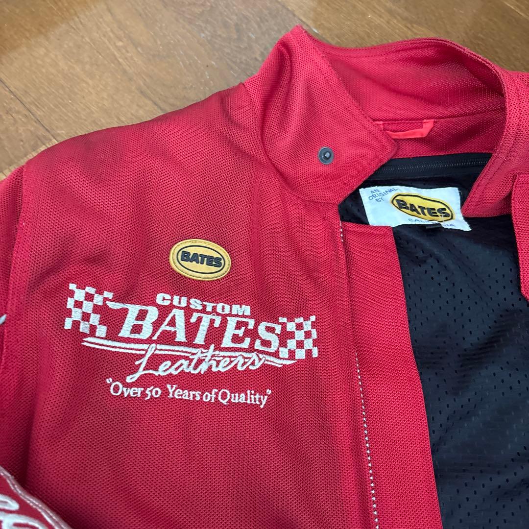 BATES カスタムナイロンメッシュジャケット レッド