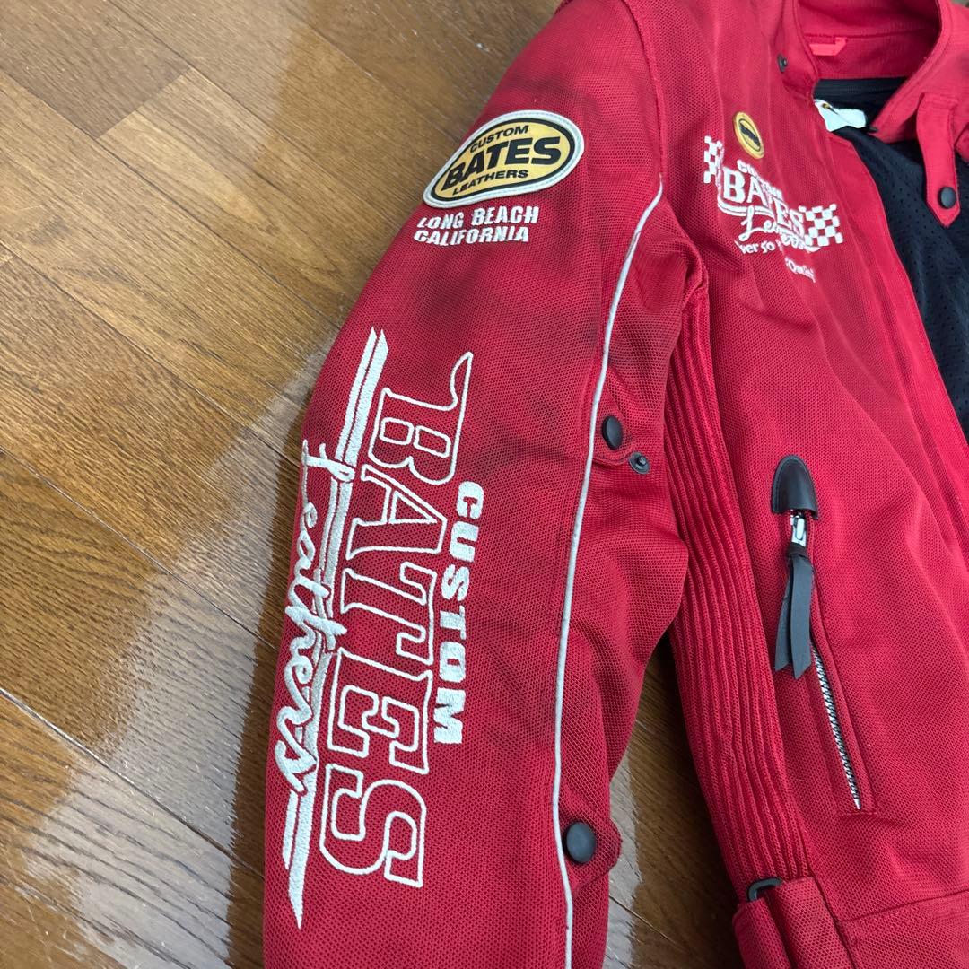 BATES カスタムナイロンメッシュジャケット レッド