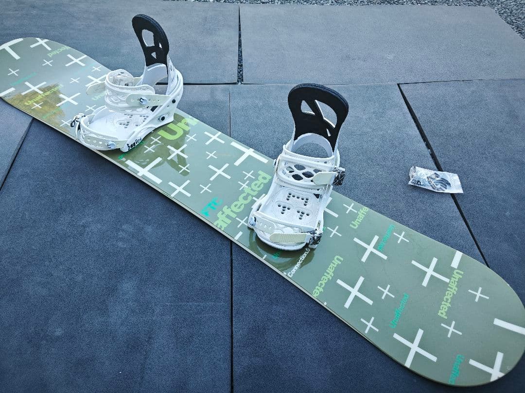 FANATIC・BURTON　スノーボード3点セット