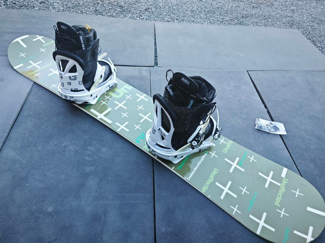 FANATIC・BURTON　スノーボード3点セット