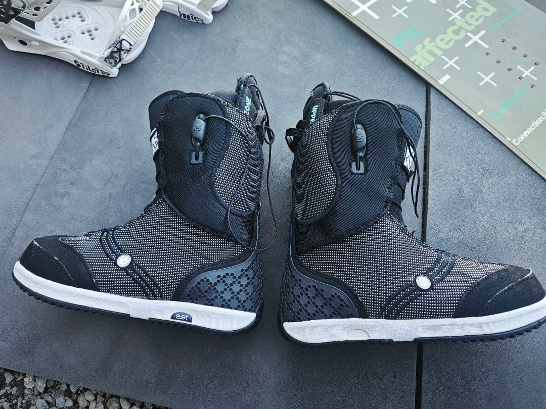 FANATIC・BURTON　スノーボード3点セット