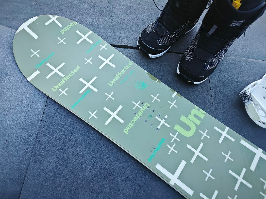 FANATIC・BURTON　スノーボード3点セット