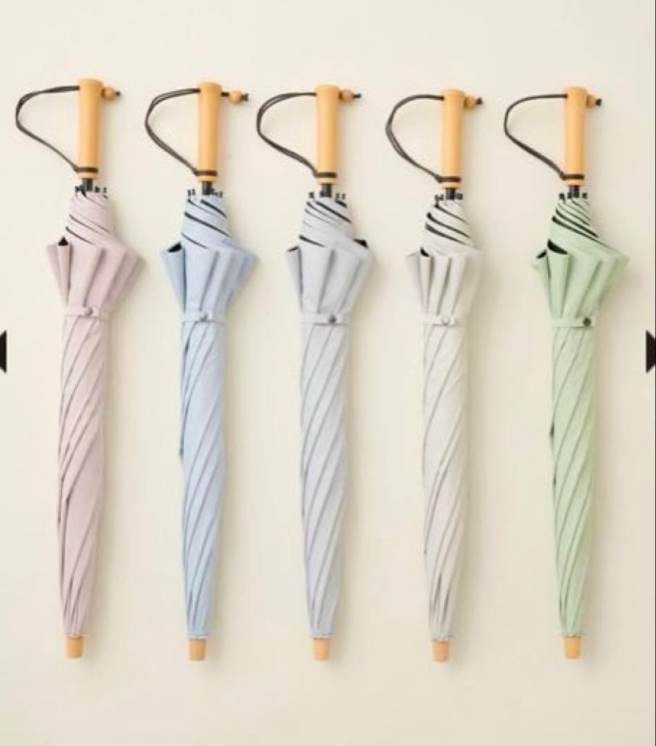 【新品】サンバリア100折りたたみ日傘moku2段折グレー